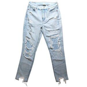 AMERICAN EAGLE Womens Destroyed/Distressed JEANS Pants Size 0